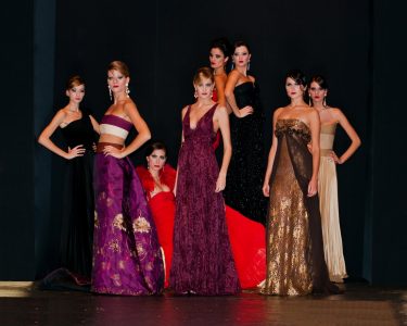 Gli abiti di Michele Miglionico al Luxury Show 2011