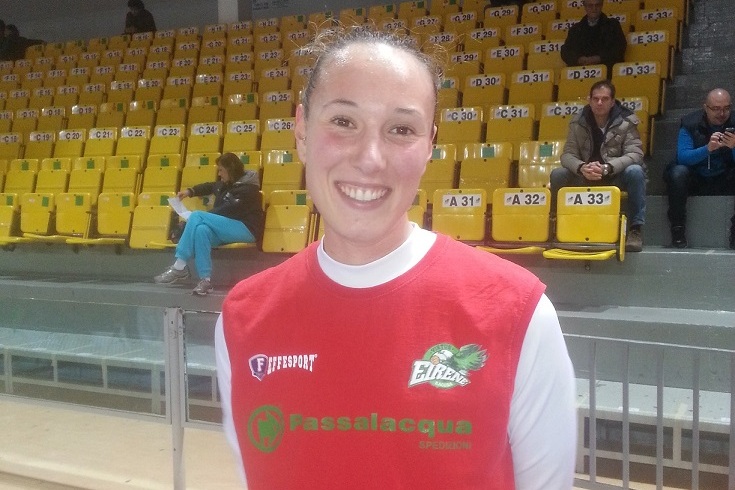 La giocatrice di basket Sara Canova