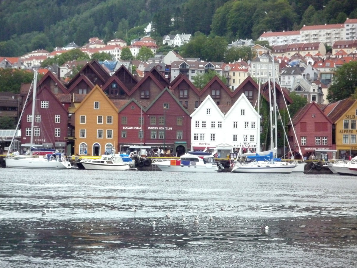 Paesaggio tipico della Norvegia