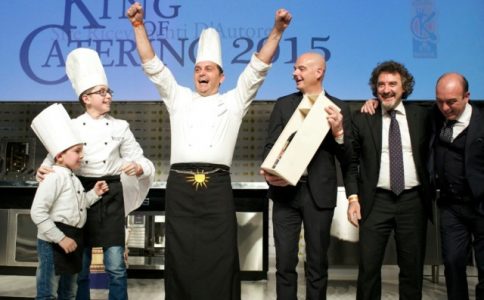 Nella foto lo chef premiato Gaetano Quattropani
