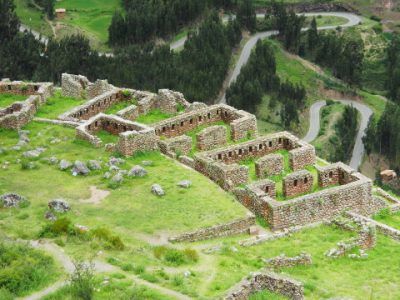 Le rovine della cittadella di Pisac