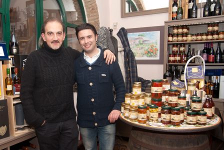 Antonio Rosano e Giovanni  Samperi, tra i fondatori dell'associazione Tersicula. Foto Brunella Bonaccorsi