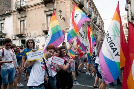 Gay pride. Foto Brunella Bonaccorsi