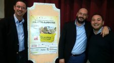 Presentazione Colletta Alimentare 2015 - Da sinistra Fabio Prestia, Federico Bassi e Domenico Messina