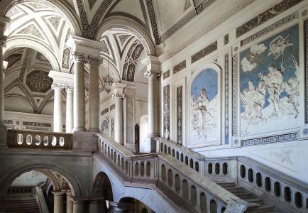 L'ingresso del Monastero dei Benedettini