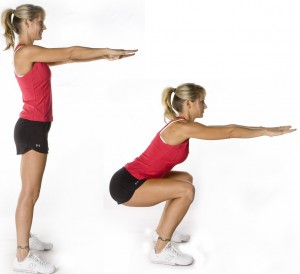 Lo squat, esercizio utilissimo per i glutei