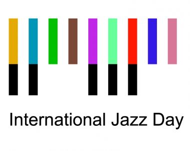 Il logo della giornata del jazz