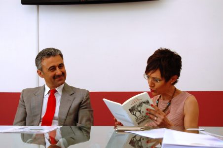 Un momento della conferenza stampa della Valle del Dittaino. Foto Martina Lo Giudice