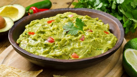 Guacamole e pomodori