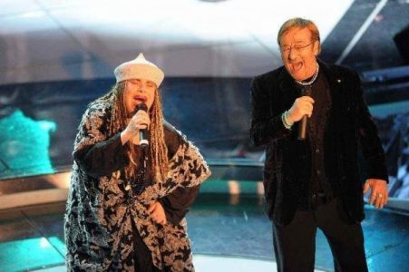 Iskra Menarini e Lucio Dalla