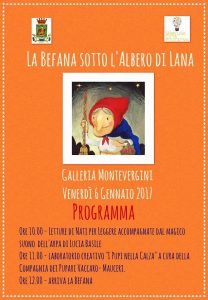 Albero di lana, l'evento conclusivo per il giorno della Befana