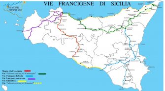 via francigena in sicilia