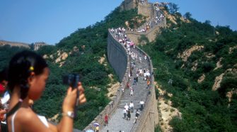 pechino grande muraglia. foto brunella bonaccorsi