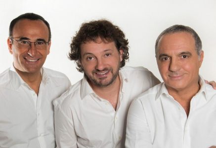 Carlo Conti, Leonardo Pieraccioni e Giorgio Panariello 