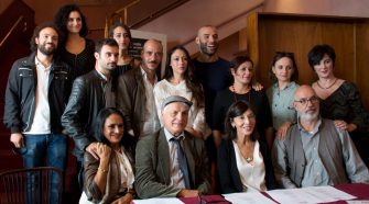 cast sei personaggi in cerca d'autore (foto Brunella Bonaccorsi)