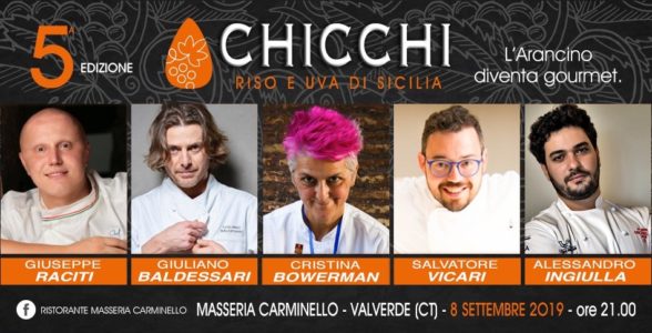 chicchi riso e uva di sicilia